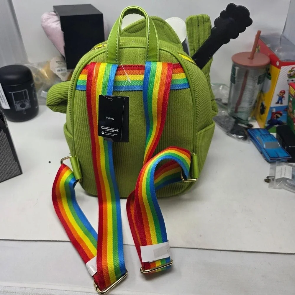 Her Universe Disney Kermit The Frog With Banjo Corduroy Mini Backpack Pride